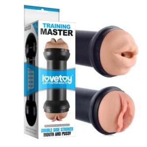 1093 DOUBLE SIDE STROKER MOUTH AND PUSSY