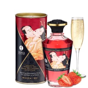1123 OLEO DE AQUECIMENTO AFRODIACO VINHO ESPUMANTE DE MORANGO