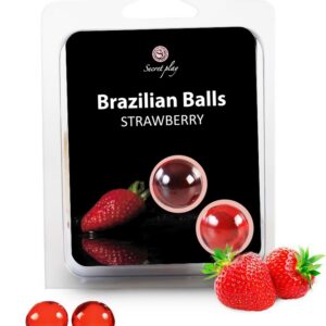 314 BRAZILIAN BALLS 2 BOLAS DE MORANGO
