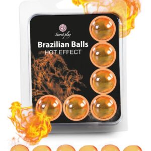 319 BRAZILIAN BALLS 6 BOLAS EFEITO TERMICO