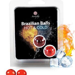 322 BRAZILIAN BALLS 2 BOLAS EFEITO QUENTE E