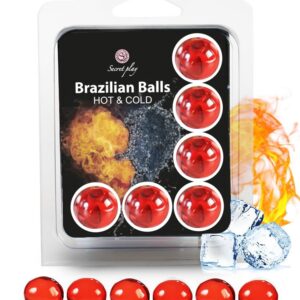 323 BRAZILIAN BALLS 6 BOLAS EFEITO QUENTE E FRIO