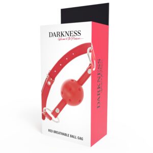 545 RED BREATHABLE BALL GAG