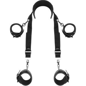 679 NECK HANDCUFFS ANKLECUFFS