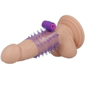 714 RING VIBRATING SLEEVE PURPLE