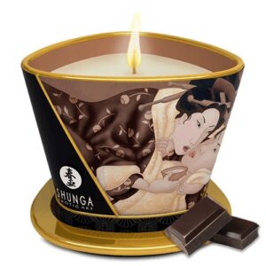854 VELA MASSAGEM CHOCOLATE