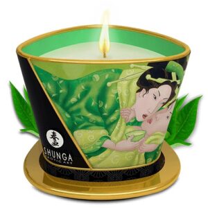 860 VELA MASSAGEM CHA VERDE
