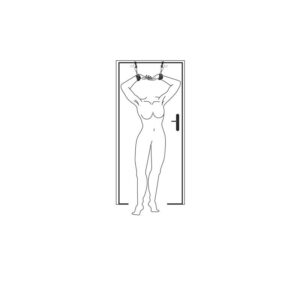 1367 OVER THE DOOR WRIST CUFFS