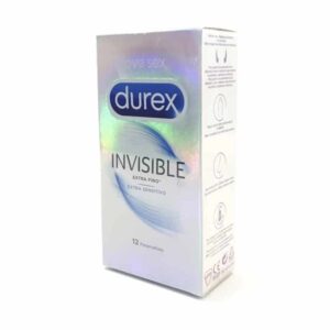1596 DUREX INVISIBLE EXTRA LUBRIFICADO