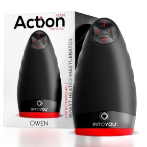 ASTURBADOR MASCULINO COM VIBRAÇÃO E CALOR USB