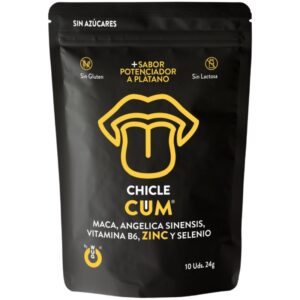 CHICLETE PARA AUMENTAR EJACULAÇÃO E SABOR