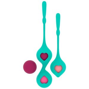 3015 RITHUAL DEVA SET GREEN PELVIC TRAINING AQUA