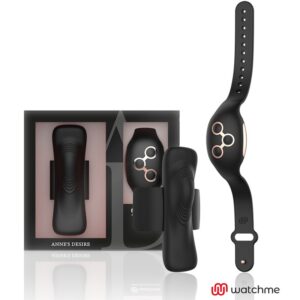 3040 ANNE S DESIRE PANTY PLEASURE TECHNOLOGY WATCHME BLACK GOLD
