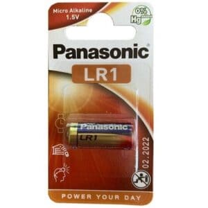 3143 PANASONIC ALCALINA LR1 1.5V 1 UNI