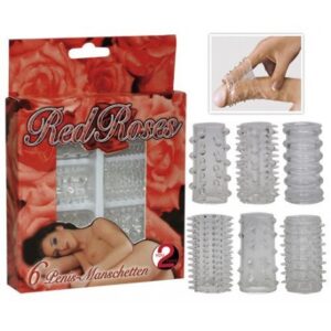10818 RED ROSES 6 MANGAS