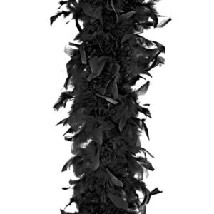 11364 FETISH FEATHER BOA BLACK