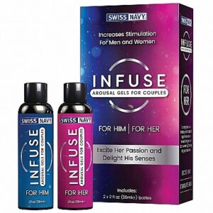 12624 SWISS NAVY INFUSE AROUSAL GELS FOR COUPLES
