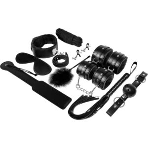14395 EXEPERIENCE BDSM FETISH KIT BLACK