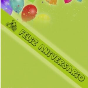 16654 FAIXA FELIZ ANIVERSARIO