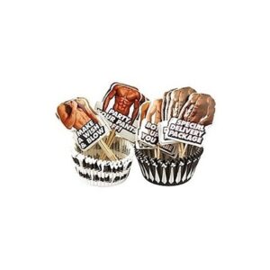 16733 CUPCAKE SET HOT BODS WRAPPERS TOPPERS
