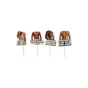 16741 PARTY PICKS HOT BODS TOOTHPICK TOPPERS