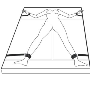 17806 EASYTOYS UNDER MATTRESS RESTRAINT SET