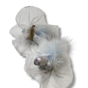 18602 ALFINETE DE PEITO PENIS PLUMA ROSA