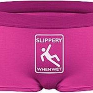 18726 FUNNY HIPSTERS SLIPPERY WHEN WET