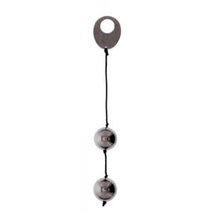 18848 DOMINIO METALLIC BALLS BLACK