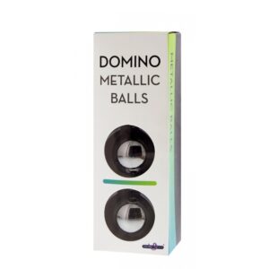 18849 DOMINIO METALLIC BALLS BLACK