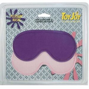 19138 PLEASURE MASK 2 PACK PINKPURPLE