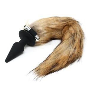 19249 LETS PLAY BUTTPLUG WITH FOXTAIL