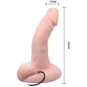 19628 ARBITRARINESS DILDO VIBRACAO E ROTACAO 20 CM