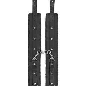 19637 OUCH PLUSH LEATHER ANKLE CUFFS