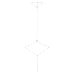 20215 BIJOUX INDISCRETS METALIC CHAIN I BODY JEWELRY PRATEADO