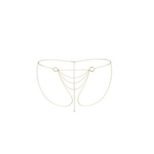 20217 BIJOUX INDISCRETS METALIC CHAIN KNICKERS JEWELRY DOURADO