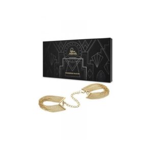 20235 BIJOUX INDISCRETS METALIC CHAIN HANDUFFS BRACELETS DOURADO
