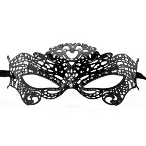 20929 TRIBAL MASQUERADE MASK NEGRO