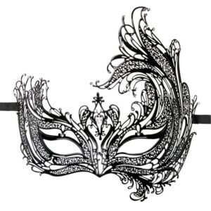 20934 VENETIAN MASK BLACK