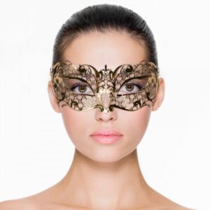 20935 VENETIAN MASK GOLD