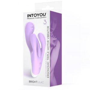 21453 BRIGHTLILAC VIBE MOTOR TRIPLO SILICONE USB