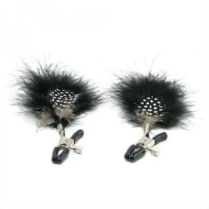 5201 FETISH FANTASY FEATHER NIPPLE CLAMPS