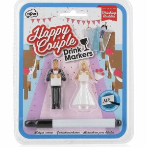 6762 HAPPY COUPLE DRINK MARKERS
