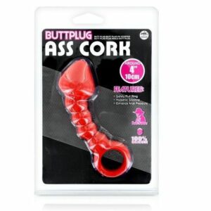8699 BUTTPLUG ASS CORK RED