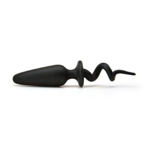 8706 SILICONE BUTT PLUG SHOVE UP