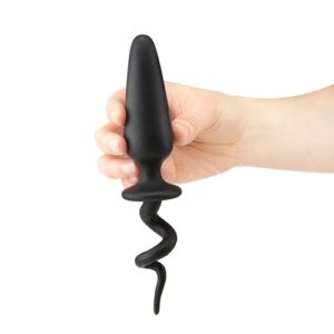 8707 SILICONE BUTT PLUG SHOVE UP