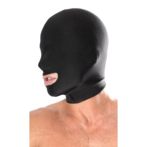 9803 FETISH FANTASY SERIES SPANDEX OPEN MOUTH HOOD
