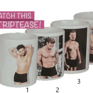 CERAMIC MUG STRIPPER BOY