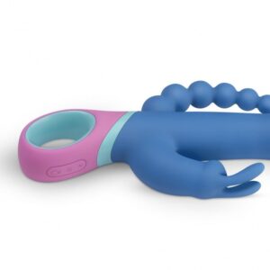 4082 VIBRADOR ROTATIVO DUPLO VICE ESTIMULACAO TRIPLA