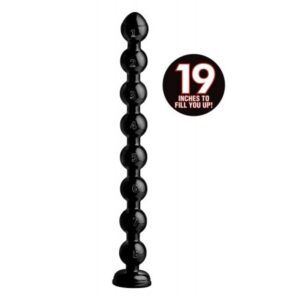 4109 DILDO BOLAS COM VENTOSA 508 CM